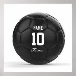 Personlig för modern teamfotboll poster