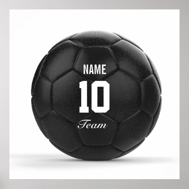 Personlig för modern teamfotboll poster (Framsidan)