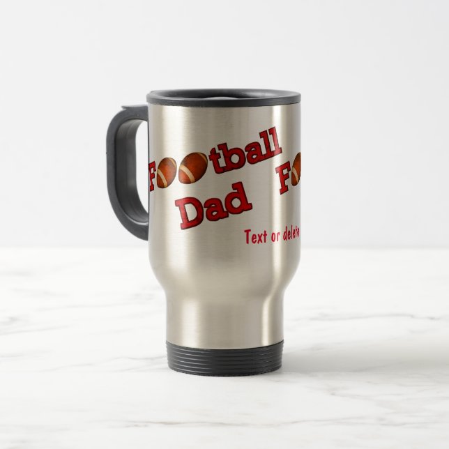Personlig för Pappa Cute Resemugg (Framsida vänster)