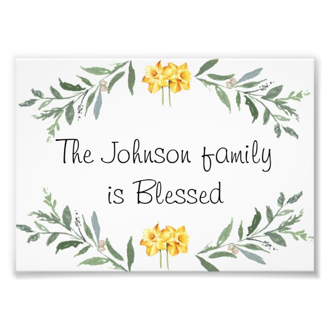 Personlig för Poster familj (Framsidan)