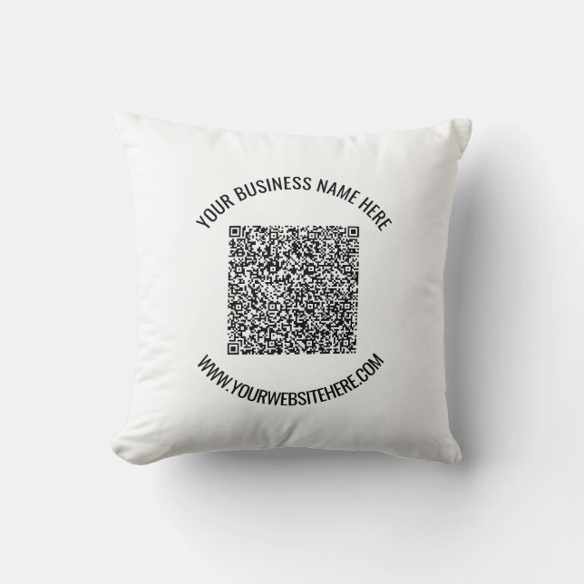 Personlig för Professionell av QR-kod och Anpassni Kudde (Framsida)