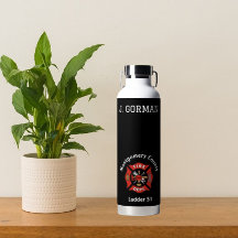 Personlig för Red and Black Fire Department Logoty