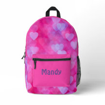 Personlig för rosa och lavender-hörn