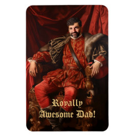 Personlig för Royal Porträtt Anpassningsbar  Photo Magnet