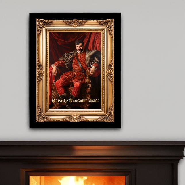 Personlig för Royal Porträtt Anpassningsbar  Photo Poster (custom royal portrait poster printing)