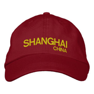 Personlig för Shanghai-China, justerbar höjd Broderad Keps