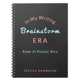 Personlig för skrivprogram anteckningsbok