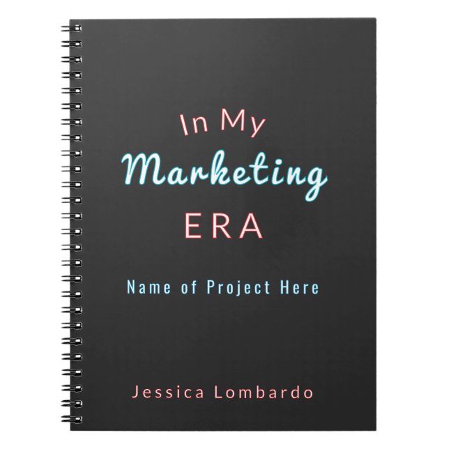 Personlig för skrivprogram anteckningsbok (Framsidan)