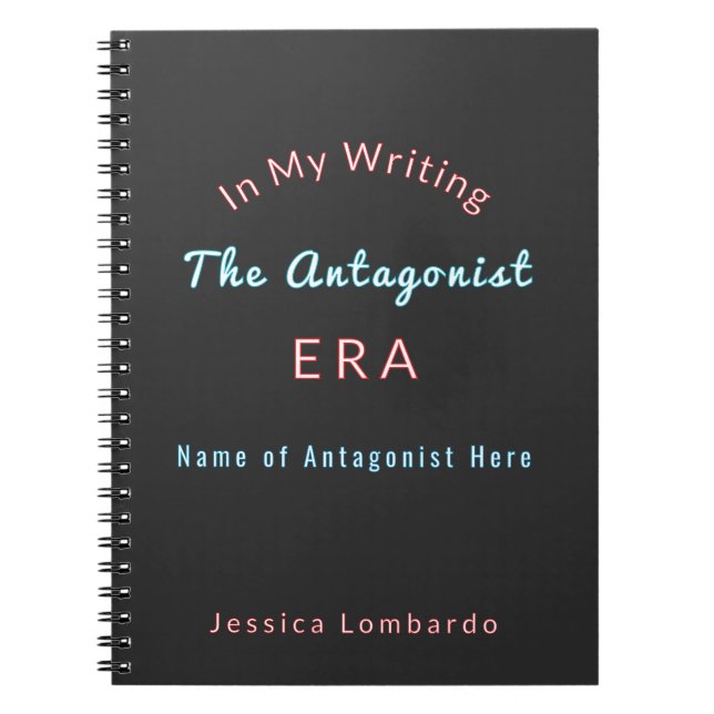 Personlig för skrivprogram anteckningsbok (Framsidan)