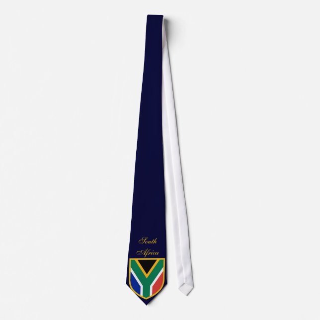 Personlig för South Afrika Flagga Tie Slips (Framsida)
