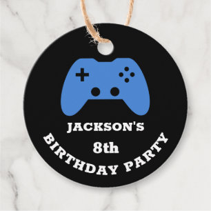 Personlig för spelvideospel Party Tack Gåvor Etiketter