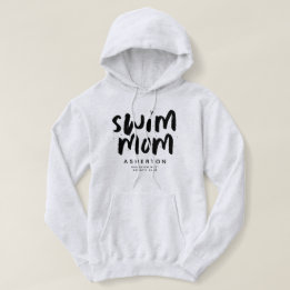 personlig för svarttyp i trendiget simma mamma t shirt