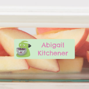 Personlig för tecknad av  av kummelblandare för kö klistermärke