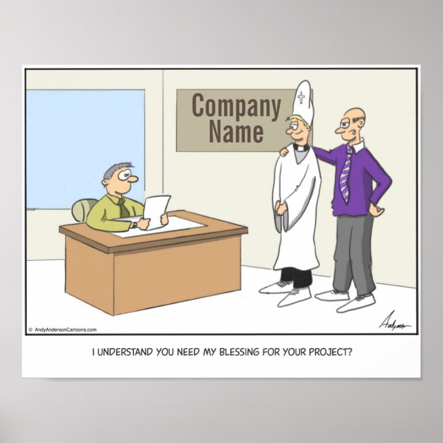 Personlig för tecknad av projekt poster (Framsidan)