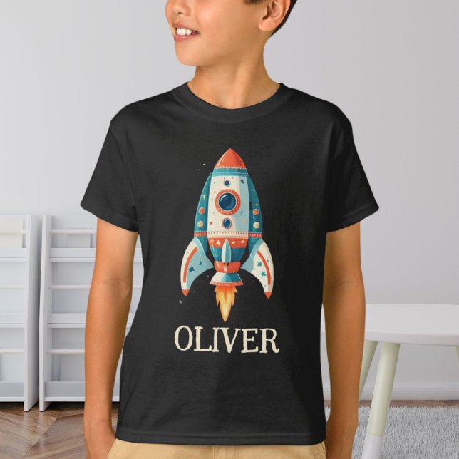 Personlig för Tecknadens raket T Shirt (Skapare uppladdad)