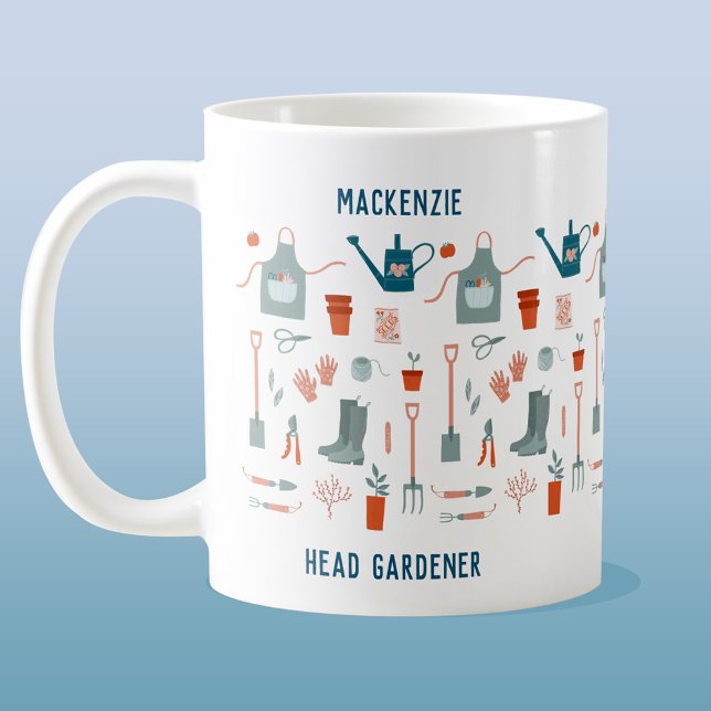 Personlig för trädgårdsmästare kaffemugg (Skapare uppladdad)