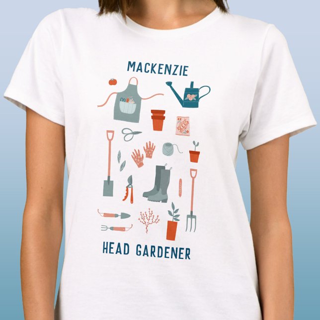 Personlig för trädgårdsmästare t shirt (Skapare uppladdad)