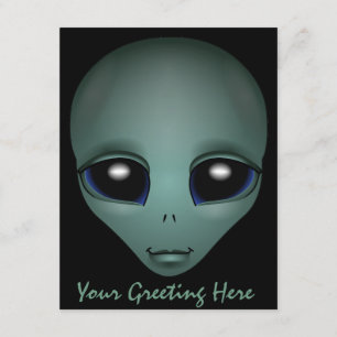 Personlig för utländska inbjudningar Cute Alien Ar