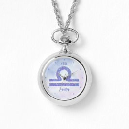 Personlig för vackert Libra Astrology-tecken Armbandsur
