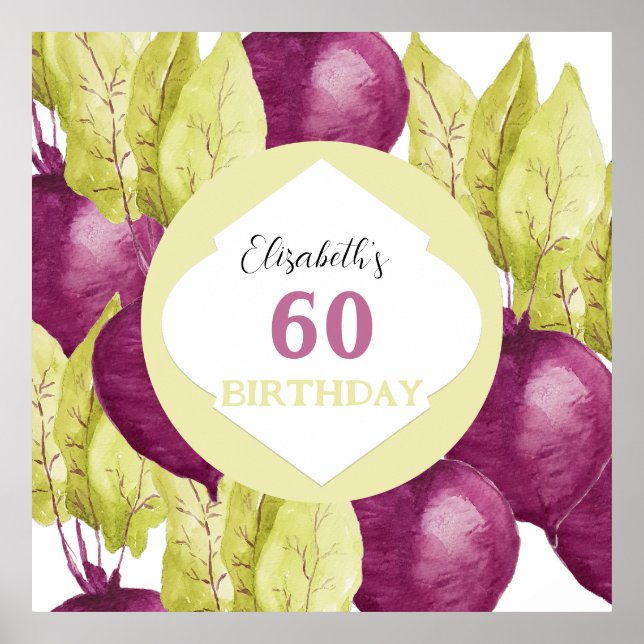 Personlig för vattenfärgsgrafik för utspädda besla poster (Framsidan)