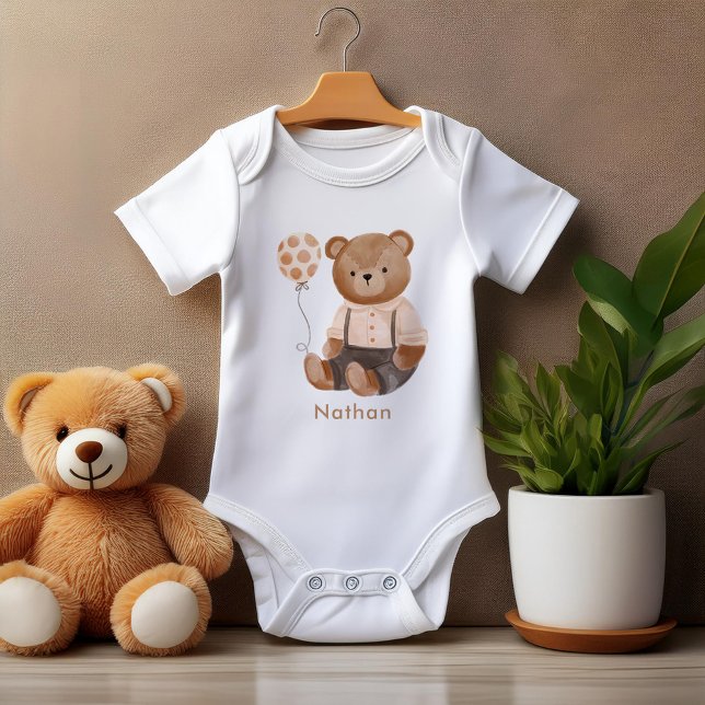 Personlig för vattenfärgsNalle T Shirt (Skapare uppladdad)