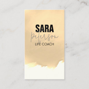 Personlig förbättring av Life Coach Visitkort