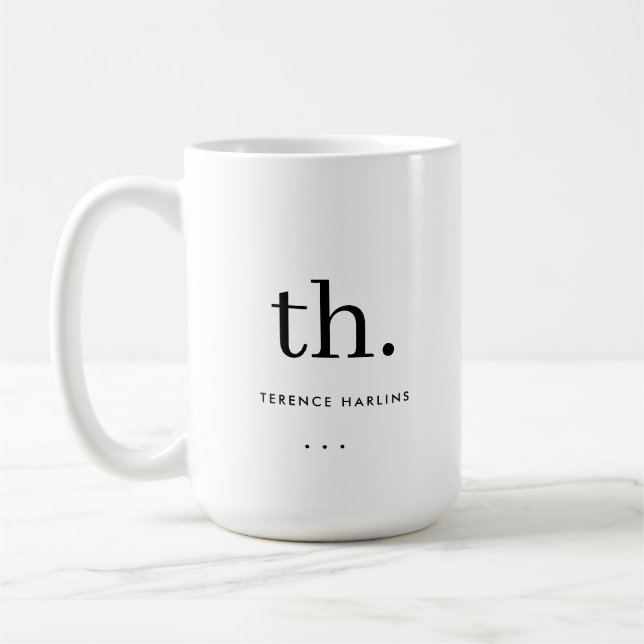 Personlig - företag kaffemugg (Vänster)