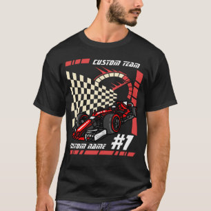 personlig Formel Tävla Bilar ger barn T Shirt