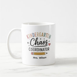 Personlig förskolekaoskoordinator kaffemugg