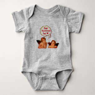 Personlig Första Alla Hjärtans Dags Kerubängel T Shirt