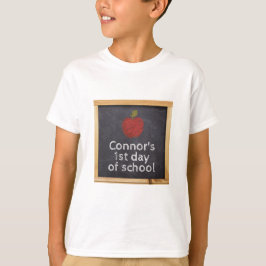 Personlig Första dagen i skolans kalkskiva T Shirt