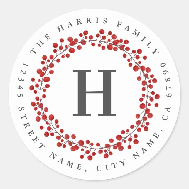 Personlig Första etikett (Framsida)