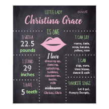 Personlig Första födelsedag: Milstolpe