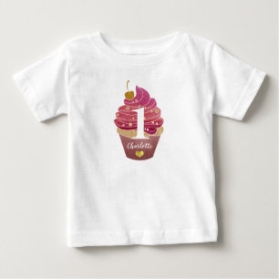 Personlig Första födelsedagen Baby T-Shirt