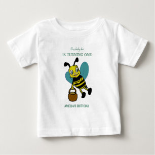 Personlig första födelsedagsfest år 1 t shirt
