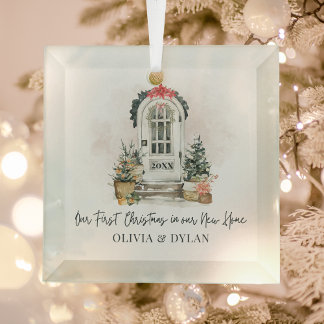 Personlig Första jul i vårt nya hem Julgransdekoration
