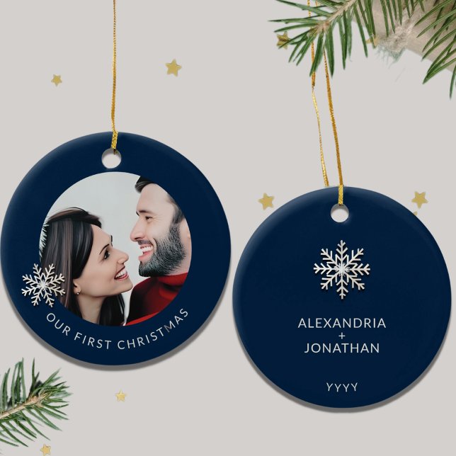 Personlig Första julen Ornament (Skapare uppladdad)