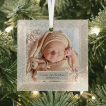 Personlig Första julen Ornament