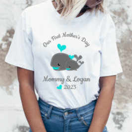 Personlig Första Mors dag T-shirt