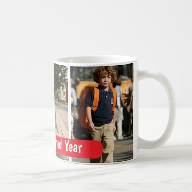 Personlig första skoldags fotominne kaffemugg (Höger)