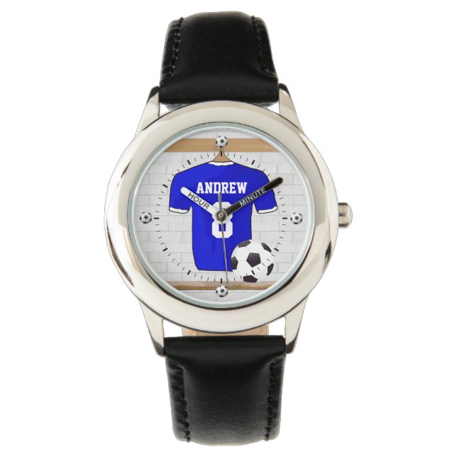 Personlig fotboll armbandsur (Framsida)