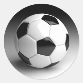 Personlig Fotboll Fotboll Självhäftande Etikett