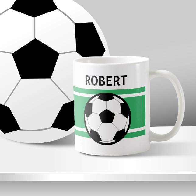 Personlig Fotboll Kaffe koppar (Skapare uppladdad)