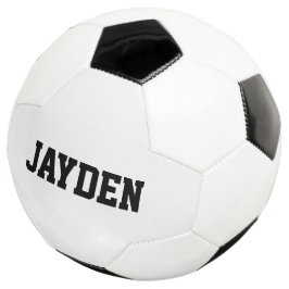 Personlig fotboll med eget namn för barn