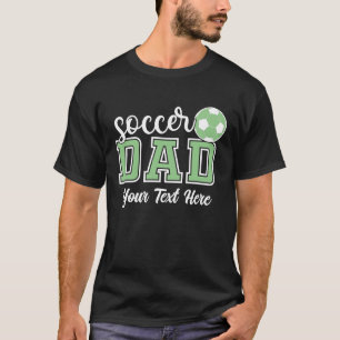 Personlig Fotboll Pappa T Shirt