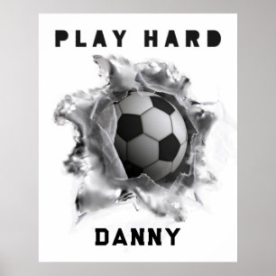 Personlig Fotboll Poster