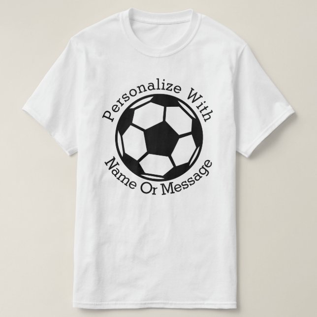 PERSONLIG Fotboll Tröja (Design framsida)