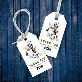 Personlig Fotbollsgåvor till Boys Barns födelsedag Presentetikett