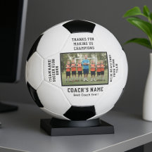 Personlig fotbollstränare med fototext