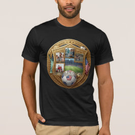 Personlig fotbollströja för familjen t shirt